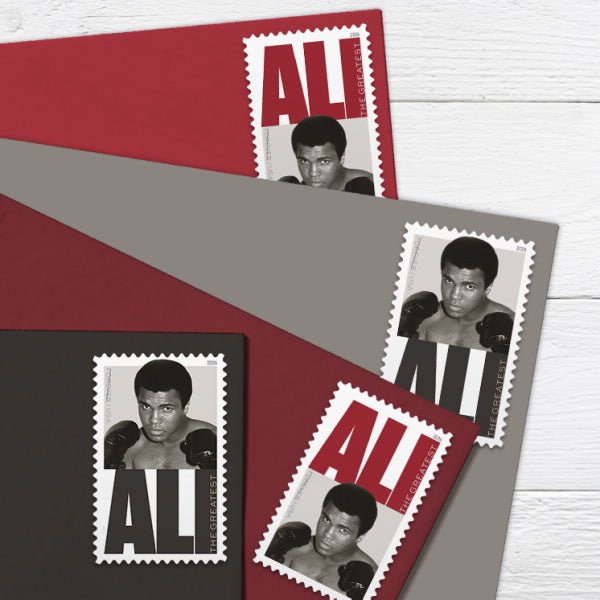 2025 USPS SHEET OF 20 FIRST CLASS LETTER STAMPS MUHAMMAD ALI 78¢