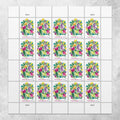2024 USPS SHEET OF 20 TWO OUNCE STAMPS WEDDING BLOOMS 1.07¢