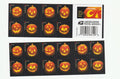 2016 USPS SHEET OF 20 FIRST CLASS LETTER STAMPS JACK-O-LANTERNS 78¢