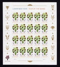 2025 USPS SHEET OF 20 FIRST CLASS LETTER STAMPS LUNAR NEW YEAR- SNAKE 78¢