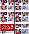 2014 USPS SHEET OF 20 FIRST CLASS LETTER STAMPS RUDOLPH THE RED-NOSED REIN 78¢