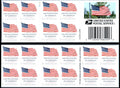 2025 USPS SHEETS FIRST CLASS LETTER STAMPS U.S. FLAGS 78¢