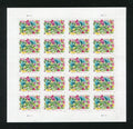 2024 USPS SHEET OF 20 FIRST CLASS LETTER STAMPS CELEBRATION BLOOMS 78¢