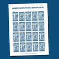2026 USPS 100 FIRST CLASS LETTER STAMPS BOSTON 2026 WORLD STAMP SHOW 82¢