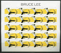 2026 USPS SHEET OF 20 FIRST CLASS LETTER STAMPS BRUCE LEE 78¢