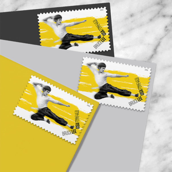 2026 USPS SHEET OF 20 FIRST CLASS LETTER STAMPS BRUCE LEE 78¢